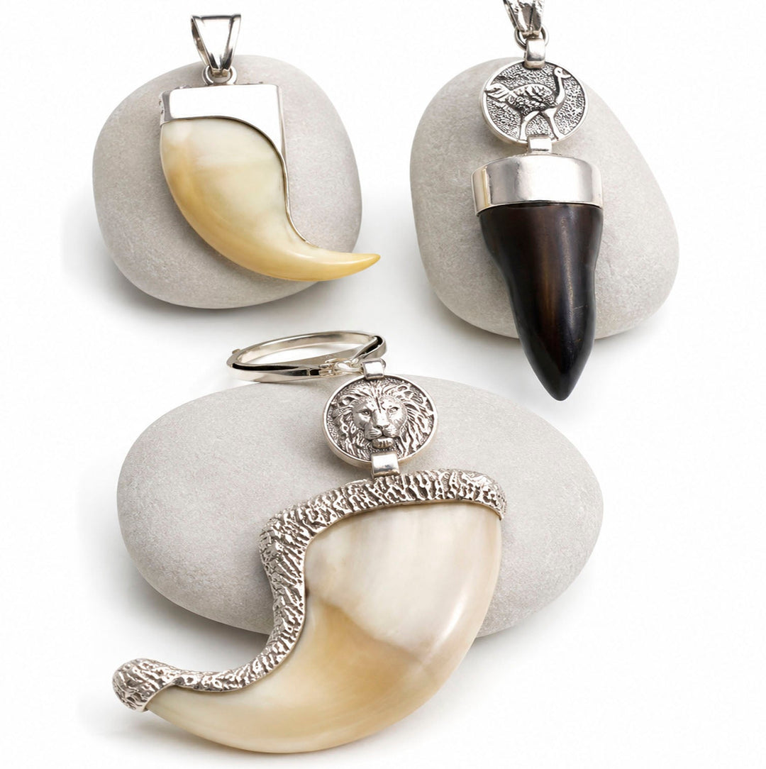 Joyas africanas personalizadas en oro y plata de ley - trofeos de caza Joyas de Caza Madrid