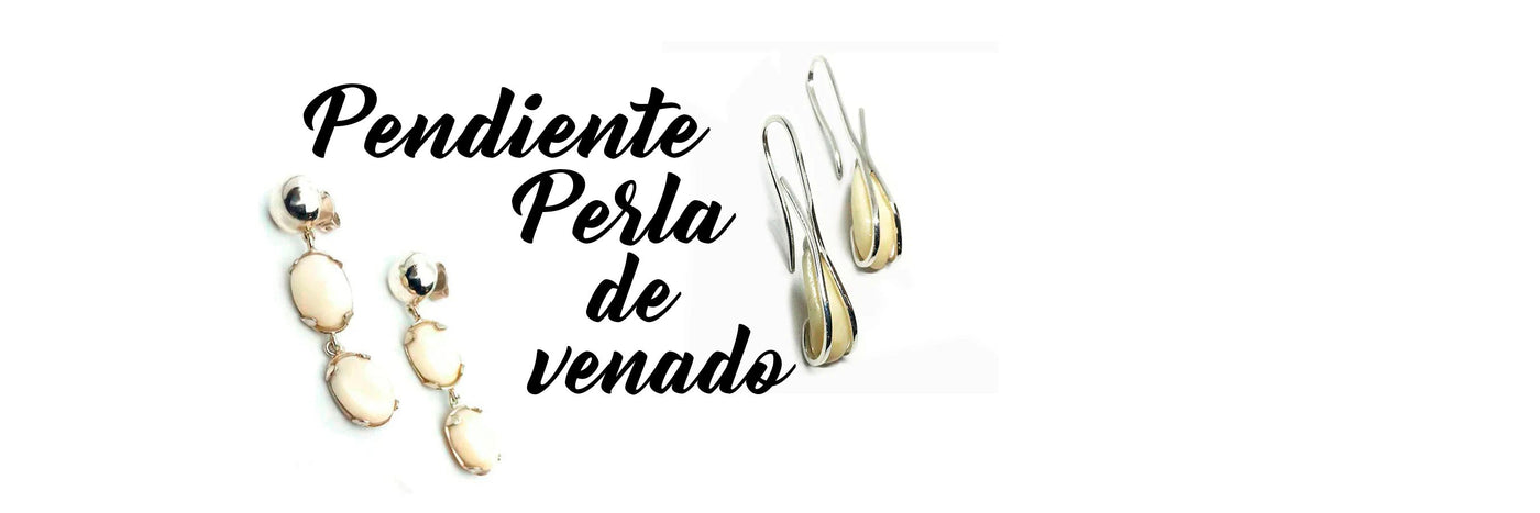 pendiente-perla-de-venado-joyas-de-caza