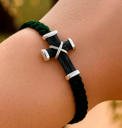 Pulsera-cruz-pelo-de-bufalo-con-trenza-algodon-con-plata-11