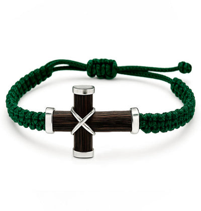 Pulsera-cruz-pelo-de-bufalo-con-trenza-algodon-con-plata-13