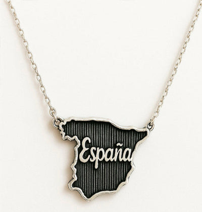 collar-mapa-Espana-pelo-bufalo-con-plata-foto-4
