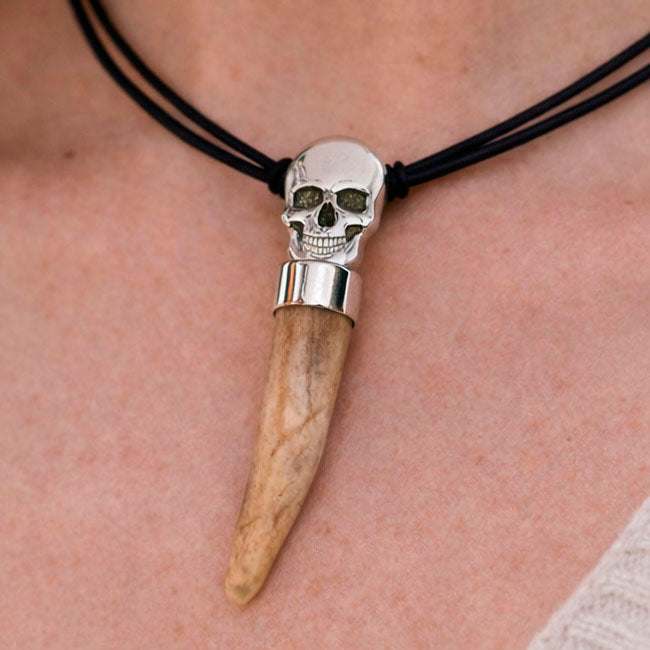collar-skull-cuerno-ciervo-en-plata-7