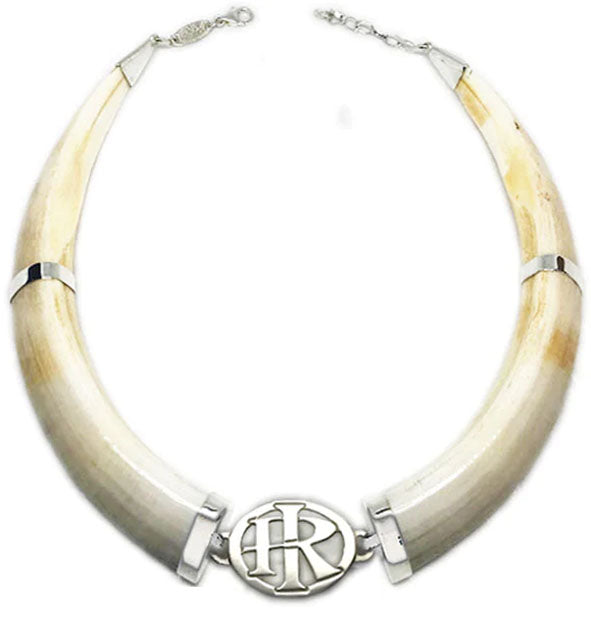 collar doble facochero personalizado en plata