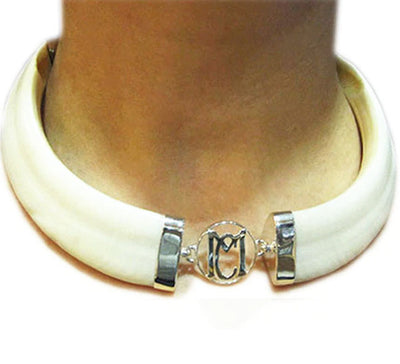 collar jabali personalizado con plata 2