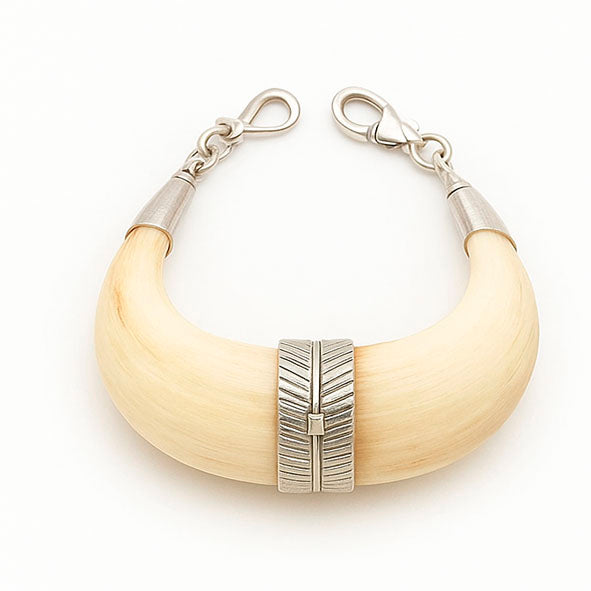conjunto-de-collar-y-pulsera-jabali-tallado-africa-en-plata-foto-8