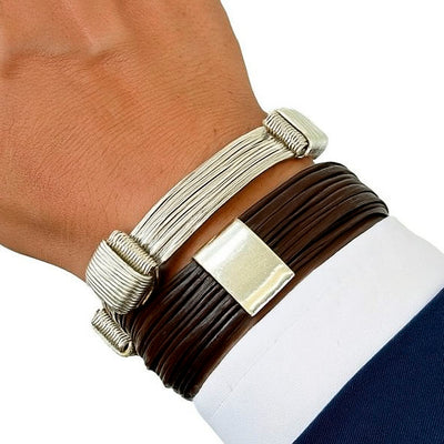 pulsera-4-nudos-12-hilos-de-plata-nudos-corredizos-foto-12