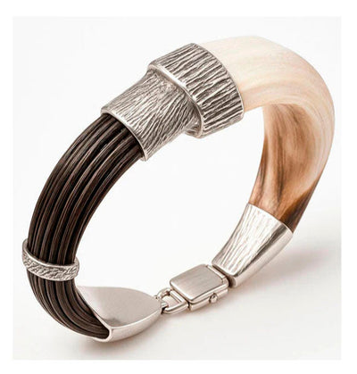 pulsera-amoladera-jabali-combinada-con-pelo-de-bufalo-y-plata-foto-7