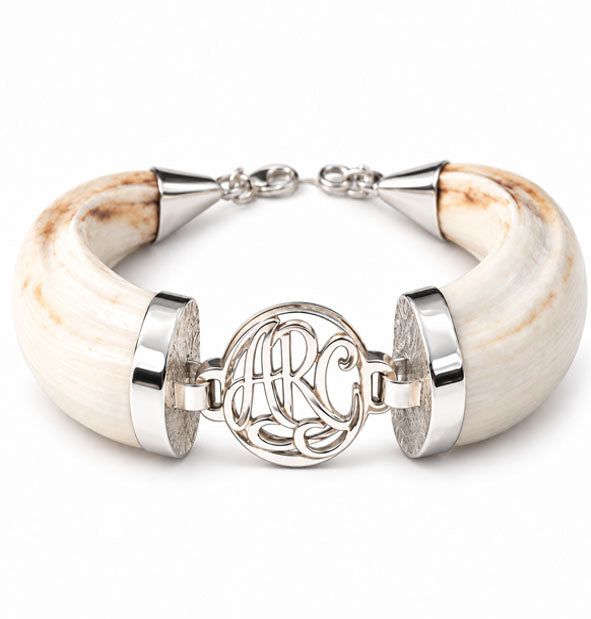 Pulsera Amoladera de Jabalí Personalizada con Plata de Ley 