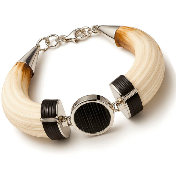 pulsera-amoladeras-de-jabali-casquillos-pelo-bufalo-con-plata-5