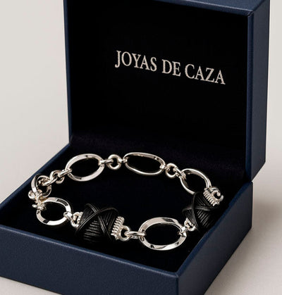 pulsera-eslabones-con-nudos-de-pelo-de-bufalo-en-plata-de-ley-11