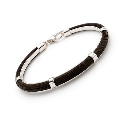 pulsera-pelo-tubo-fino-en-pelo-de-bufalo-con-plata-foto-10