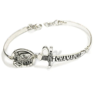 pulsera estoque taurino personalizado en plata de ley