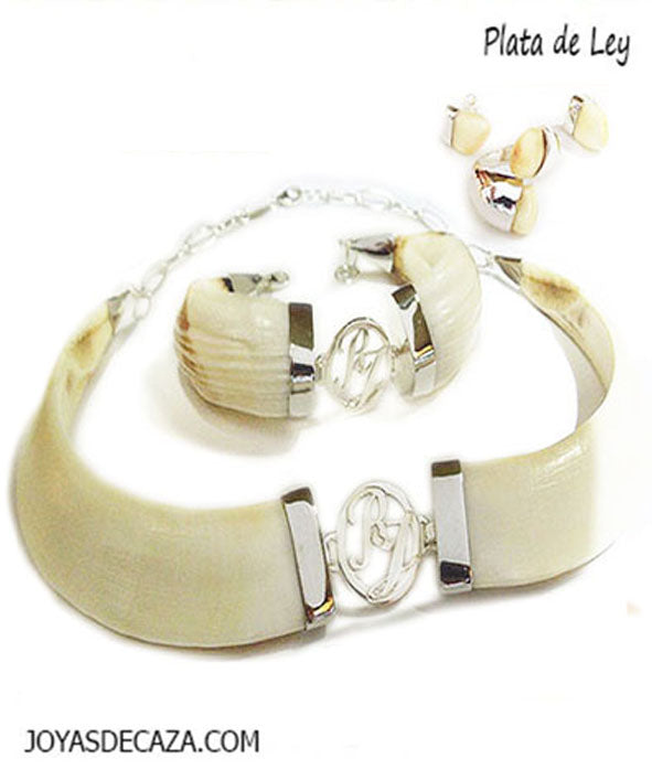 conjunto completo jabali personalizado en plata