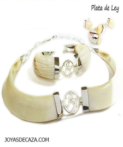 conjunto completo jabali personalizado en plata